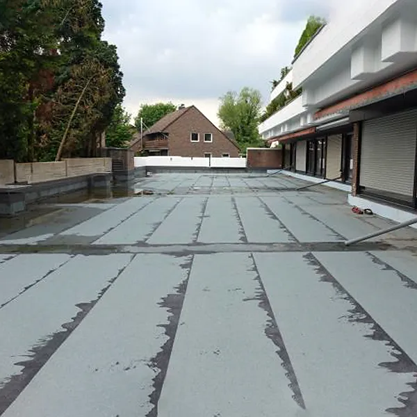 Wasserschaden an einer Tiefgaragendecke