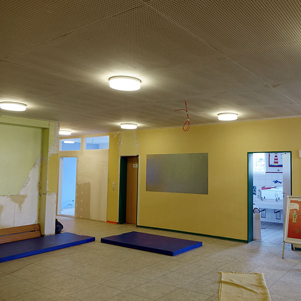 Innenräume einer Kindertagesstätte in Neuss